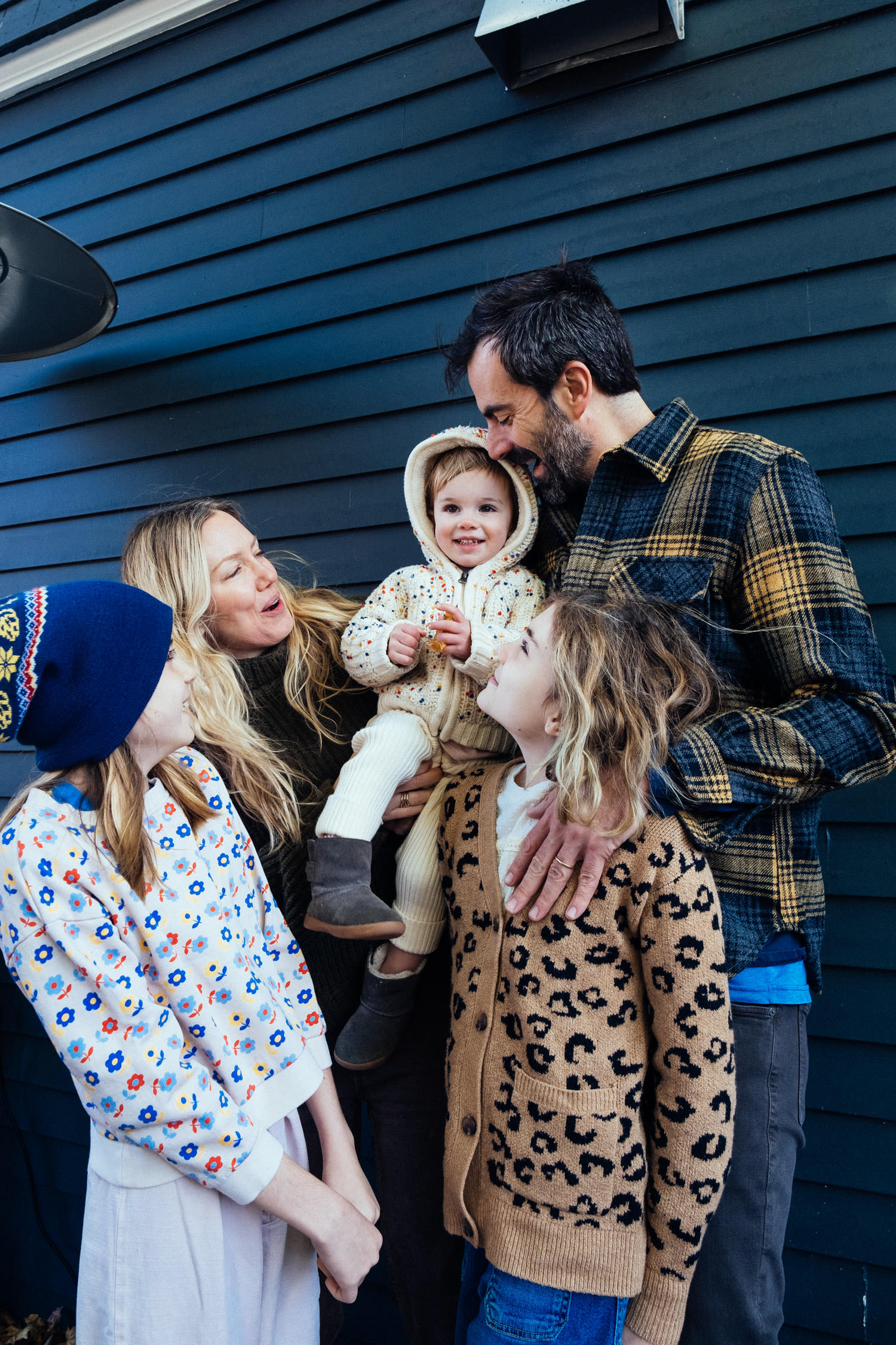 Brooklyn Prospect Lefferts Garden family photo session – Family of 5! Teenagers and a baby :)